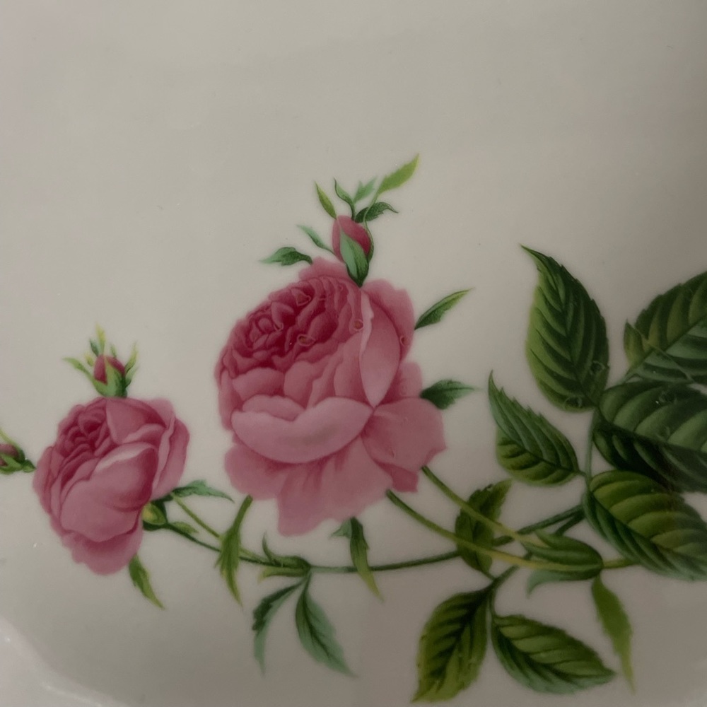 ✨Vintage Christineholm Quiche Rose Pattern porcelain dish bundle ✨✨ - Picture 7 of 8